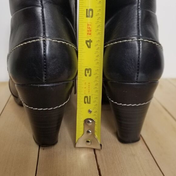 Pikolinos Black Leather Ankle Boots - Picture 12 of 15